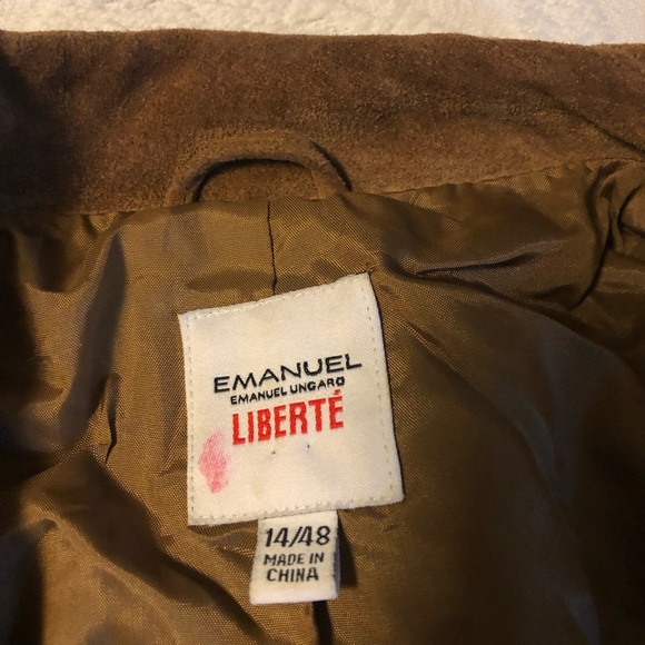 Emanuel ungaro 100% suede jacket - Picture 4 of 5